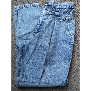 VTG‎ 80's Cherokee High Waisted Stone Washed Tapered Mom Jeans Women's Size 6